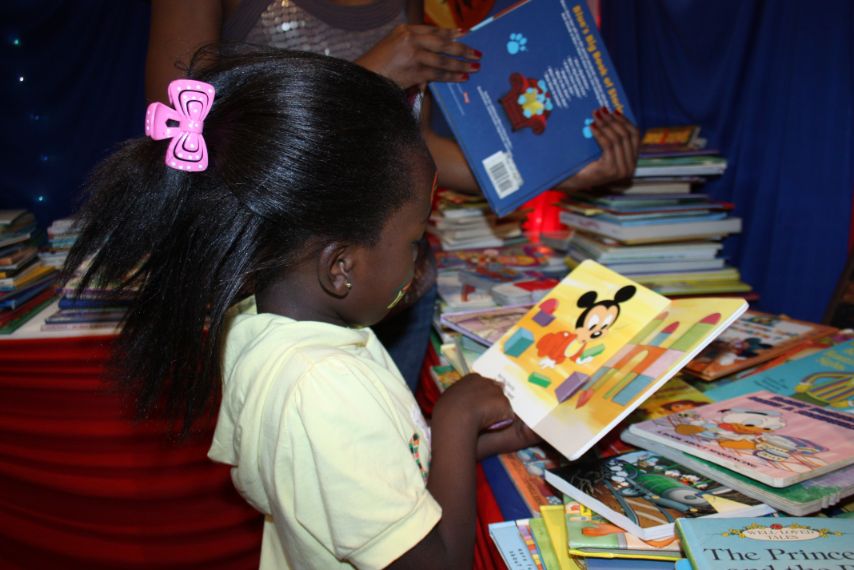 There was something for everyone as a child samples books @ the fair
